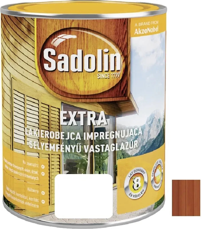 Akzo Sadolin Extra Vastaglazúr Teak 2,5 l